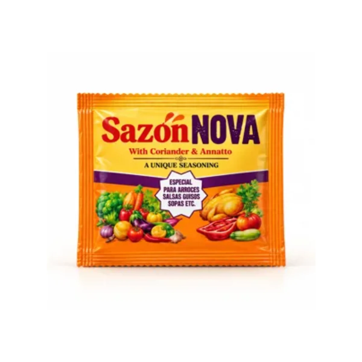 Sazón con Cilantro y Achiote Nova 25g