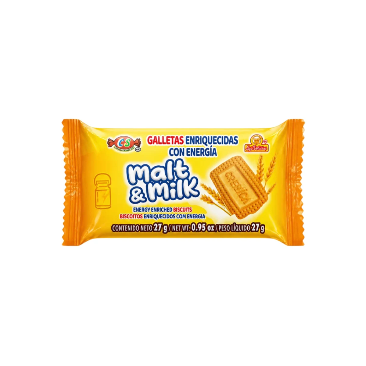 Galletas Malt & Milk 27g