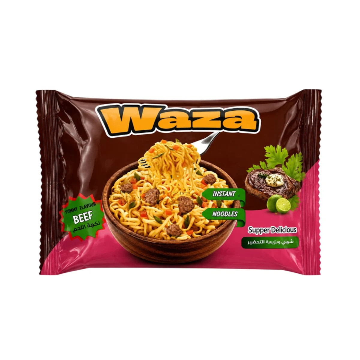 Sopa Instantánea de Res - Waza 55 g