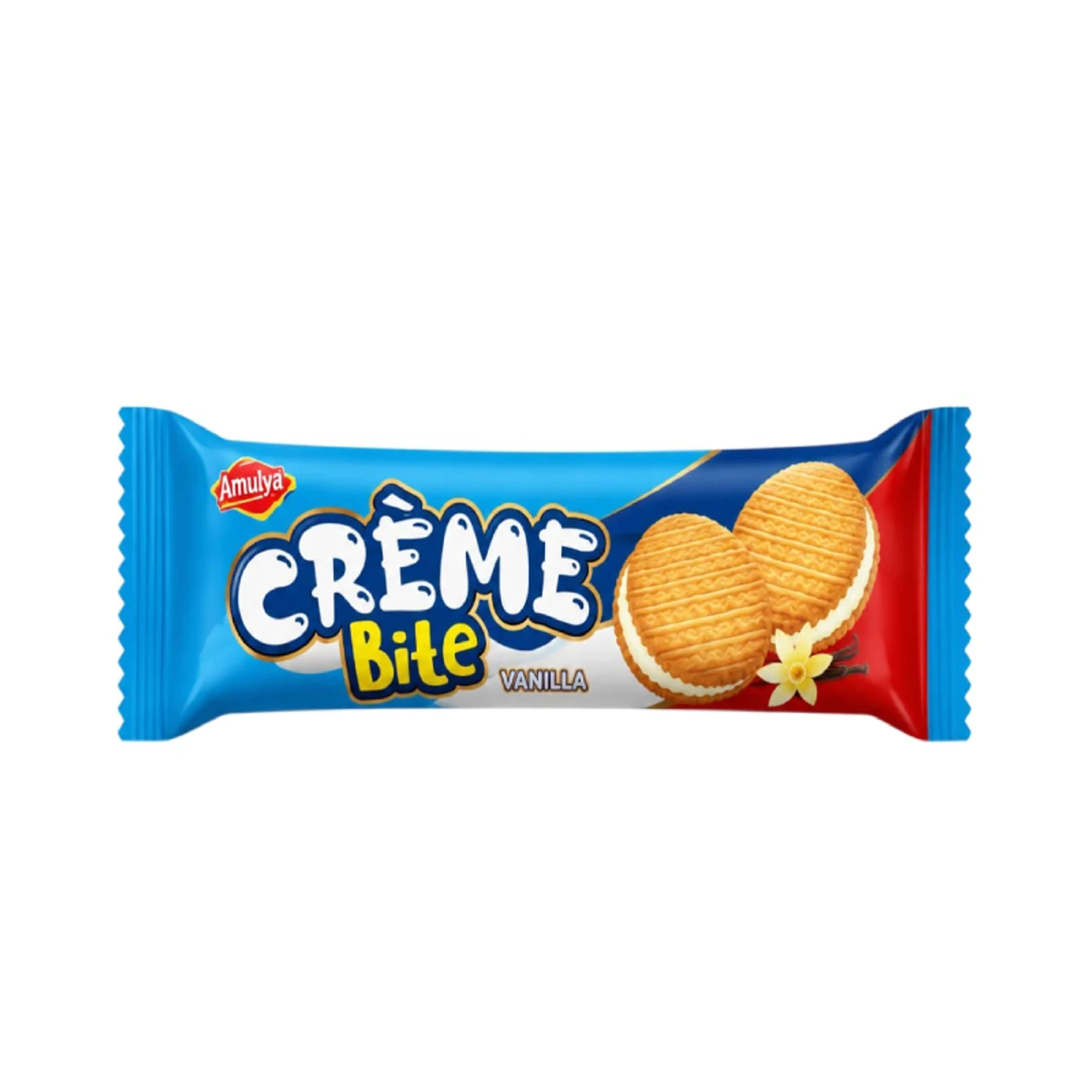Galletas Redondas Sabor Vainilla - Creme Bite 34g