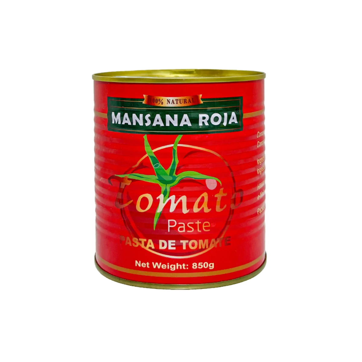 Pasta de Tomate - Mansana Roja 850g