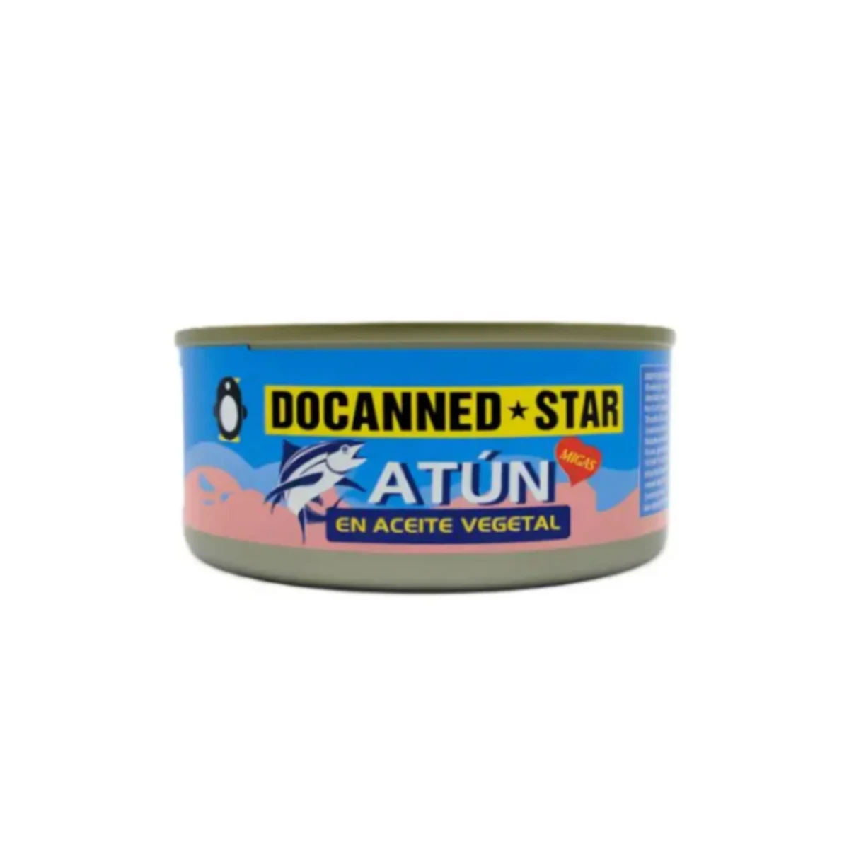 Atún en Aceite Vegetal - Docanned Star 140g