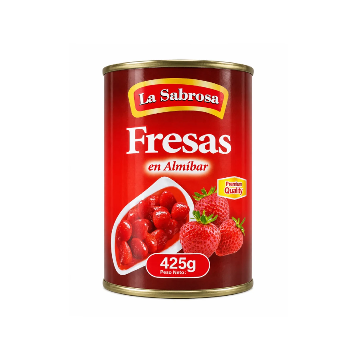 Fresas en Almíbar La Sabrosa 425g