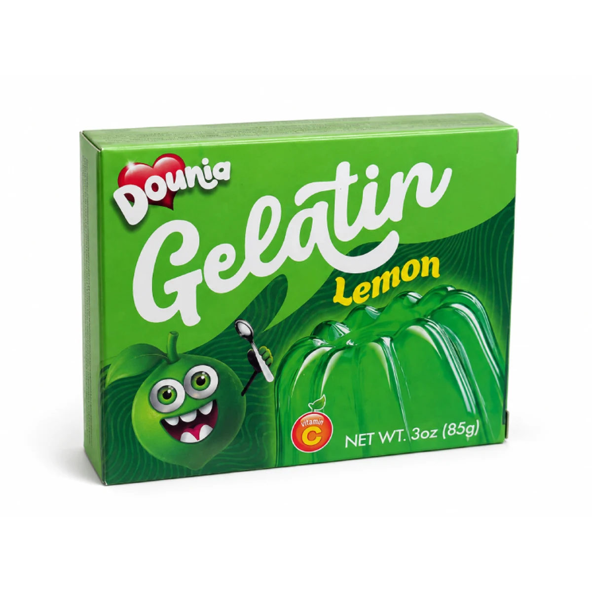 Gelatina Sabor Limón – Dounia (85 g / 3 oz.)