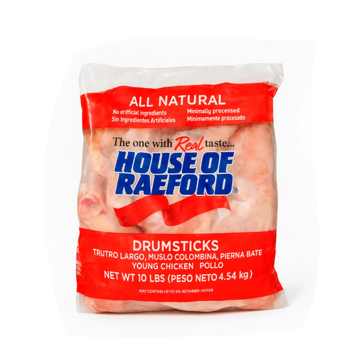 Paquete de Muslos de Pollo - House Of Raeford (4.54 kg / 10 lb)