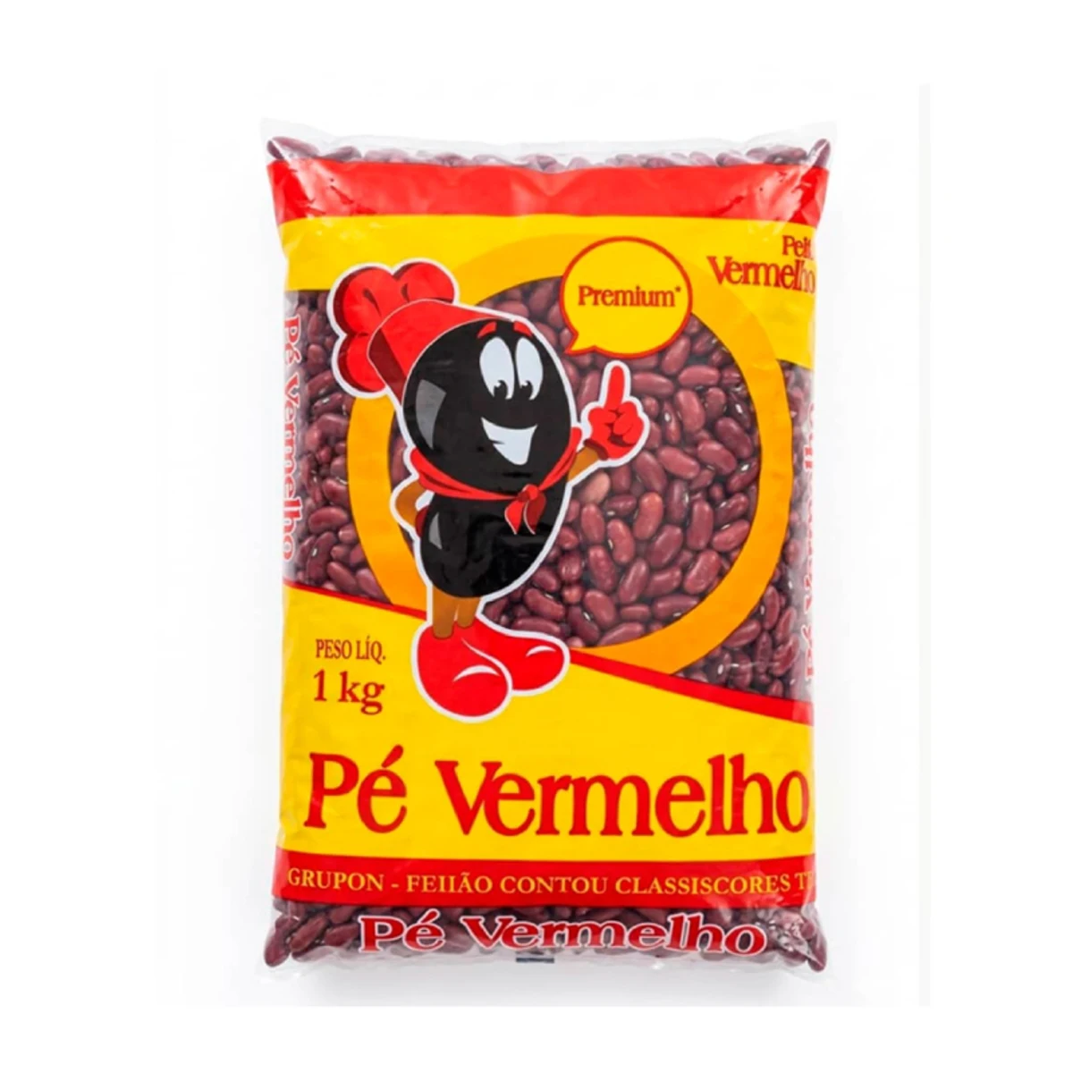 Frijol Colorado Pé Vermelho (1kg / 2.2 lbs)