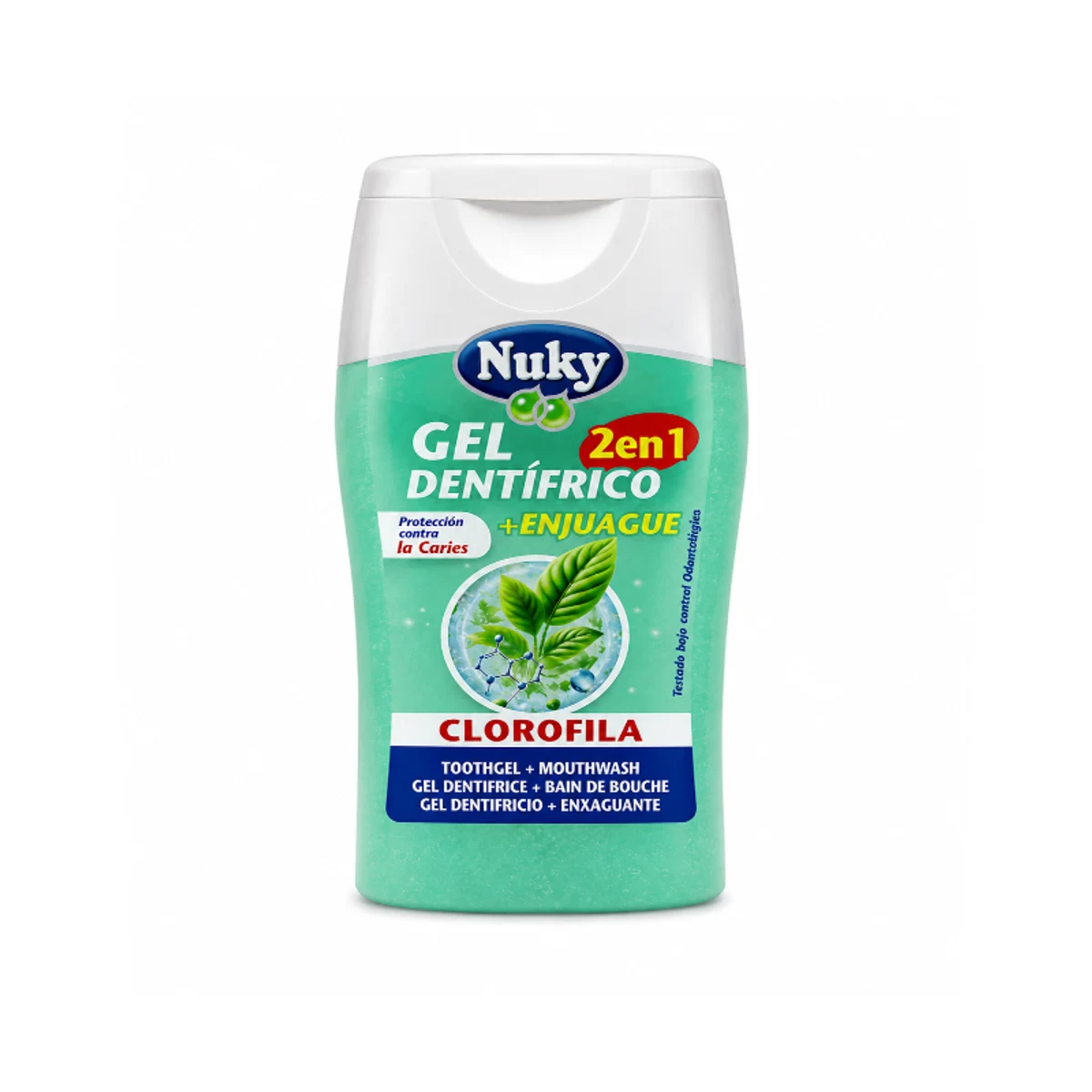 Gel Dentífrico con Clorofila - Nuky 100 ml