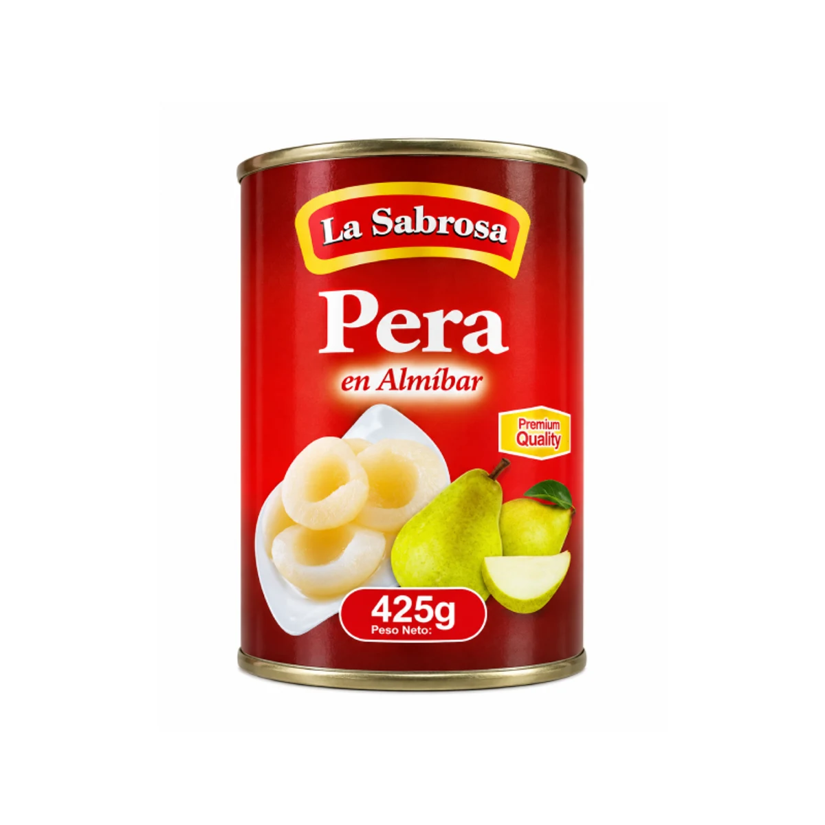 Pera en Almíbar La Sabrosa 425g