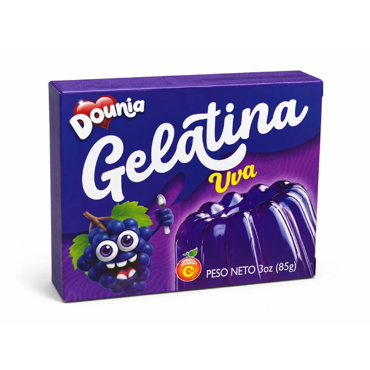 Gelatina Sabor Uva – Dounia (85 g / 3 oz.)