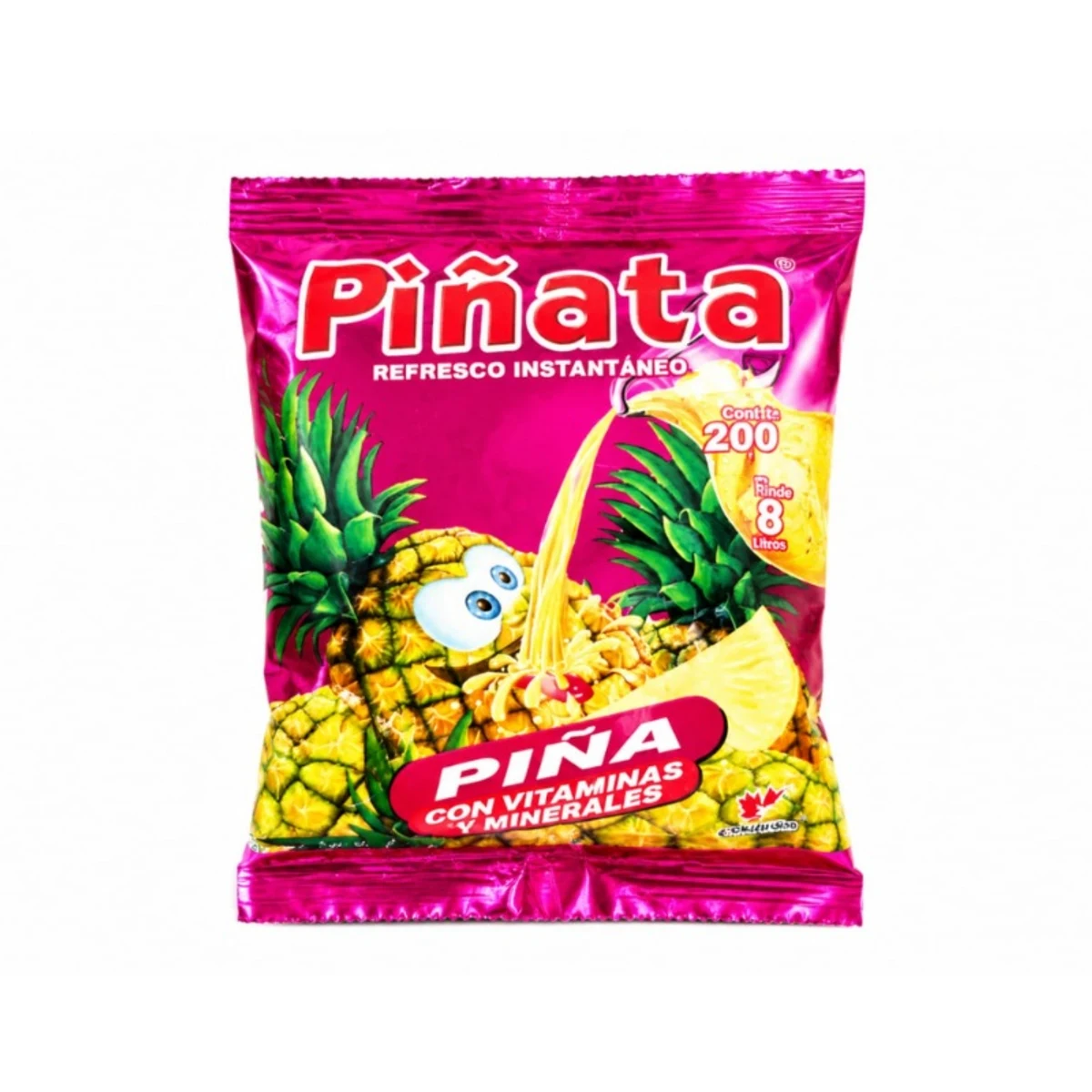 Refresco Instantáneo de Piña Piñata (200 g / 7.05 oz)