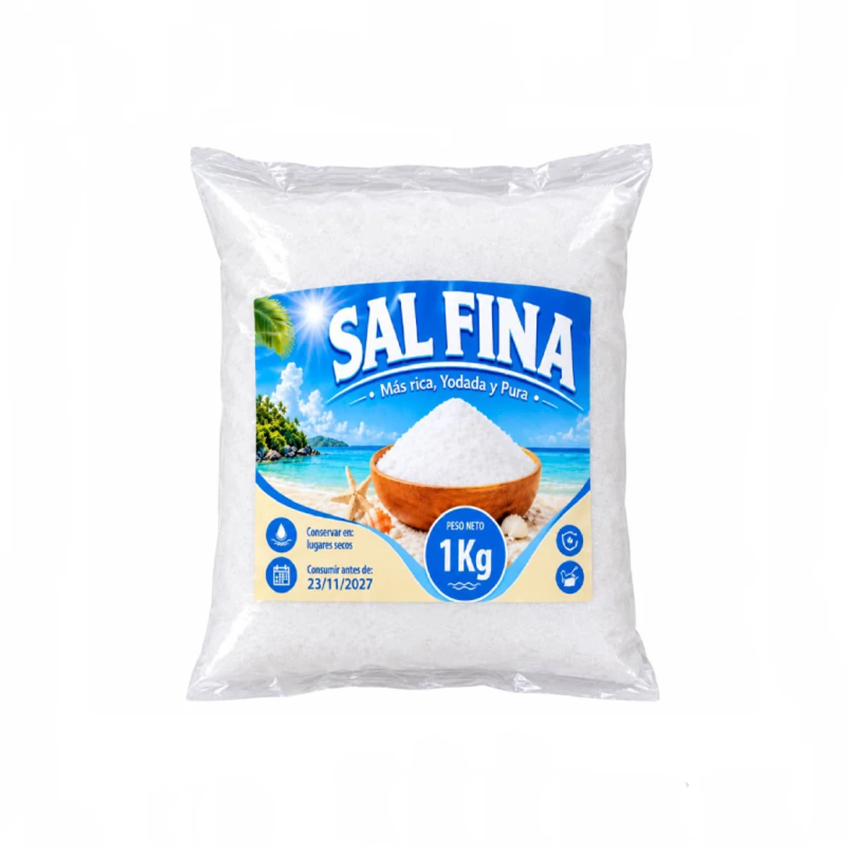 Sal Fina Yodada Magdalena (1kg / 2.2 lb)