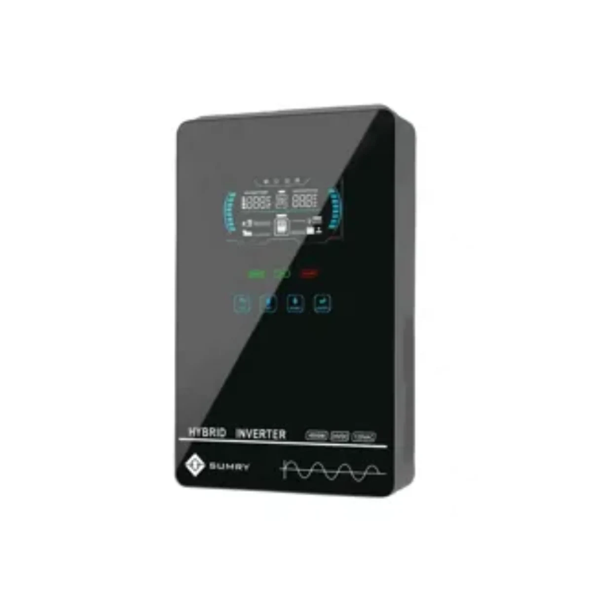 Sumry Hybrid Solar Inverter, 4000w Dc 24v To Ac 120v Pure Sine Wave