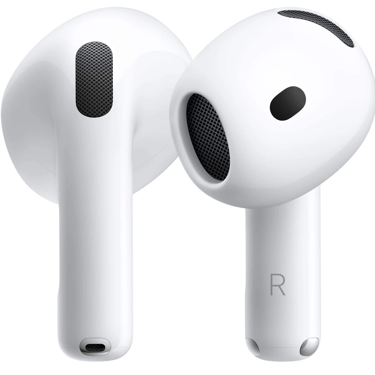 AirPods 5 True Wireless Active Noise Cancelling Earbuds with Wireless Charging Case - White