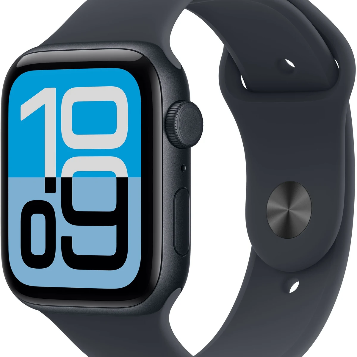Apple Watch SE 3 (GPS+Cellular) 44mm Aluminum Case with Midnight Sport Band - M/L - Midnight - (2025)