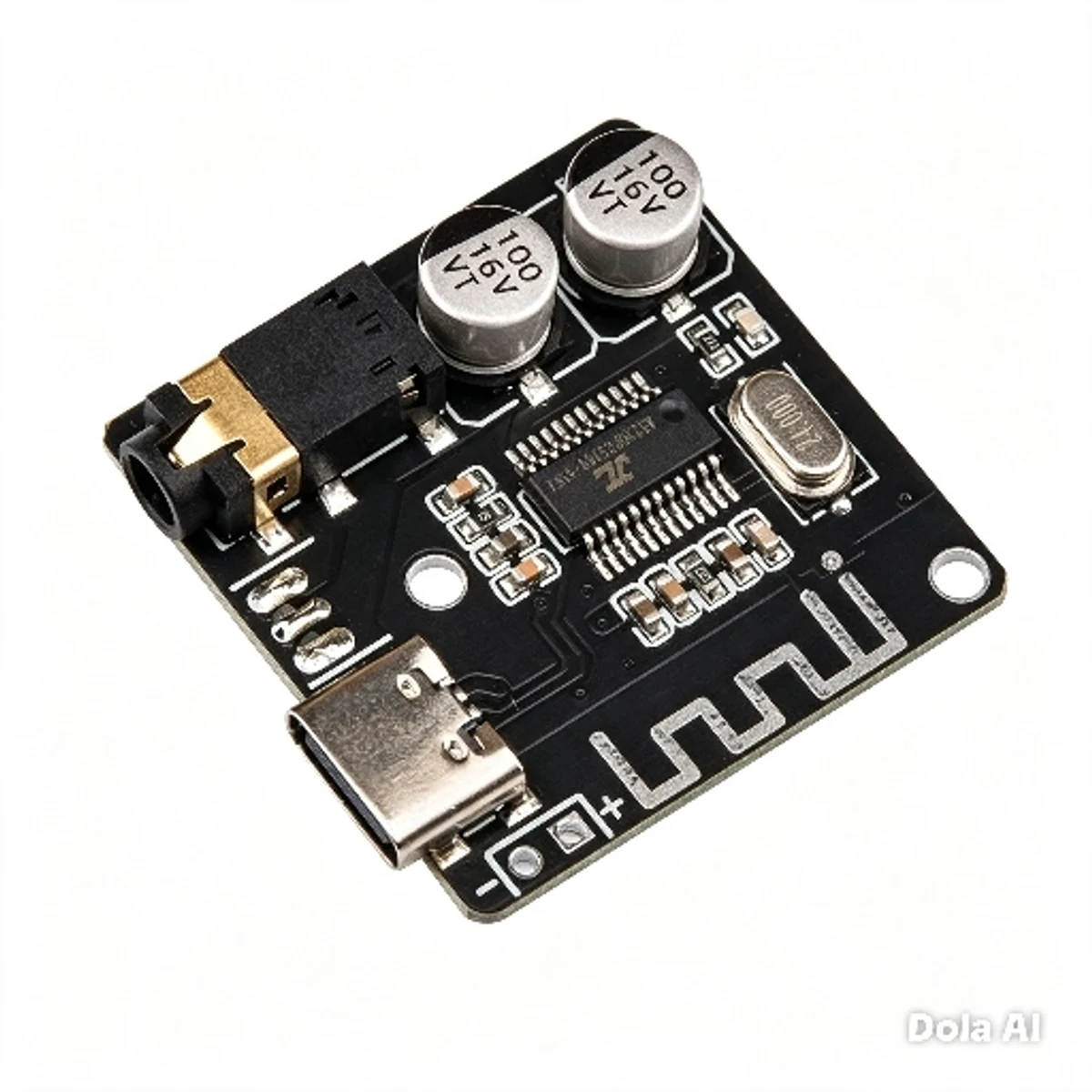 RECEPTOR BLUETOOTH, 3.7 - 5V, ESTÉREO