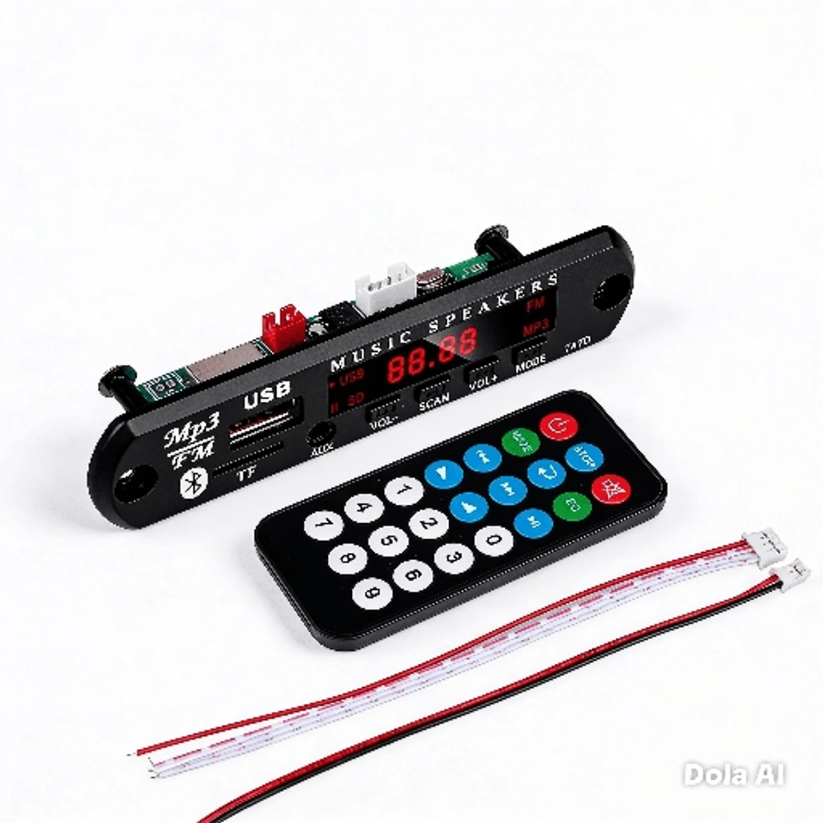 REPRODUCTOR MP3, BLUETOOTH, SIN AMPLIFICADOR