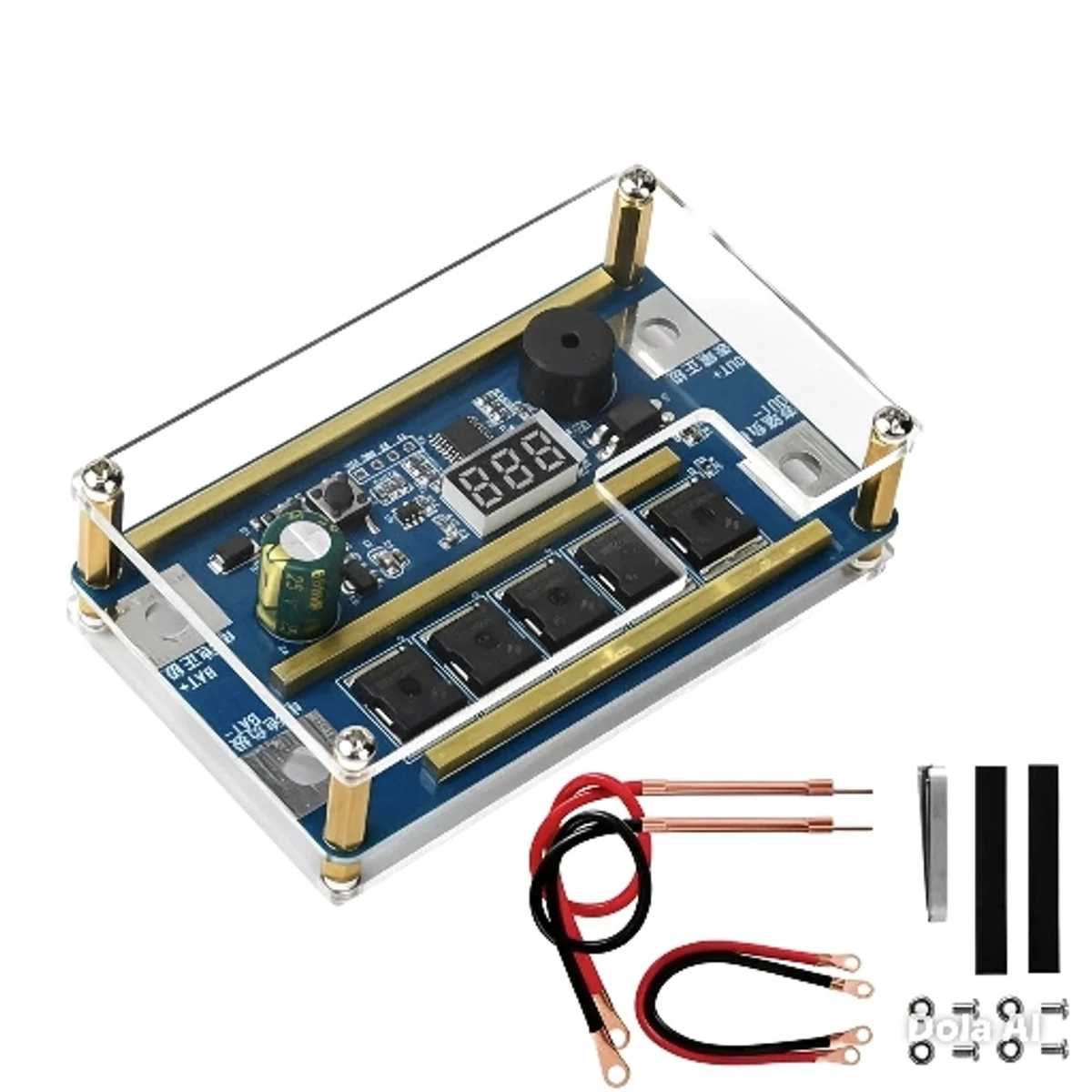 SOLDADORA DE PUNTOS DE 12V + ACCESORIOS