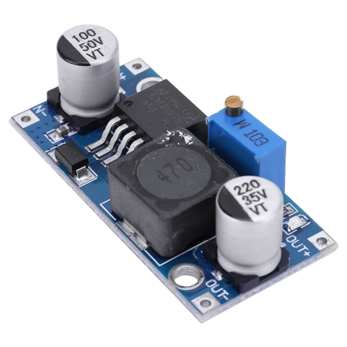 REDUCTOR DE VOLTAJE AJUSTABLE DE 3A, LM2596