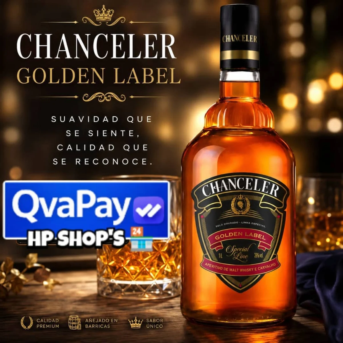 Whisky Chanceler Edición Especial 1lit