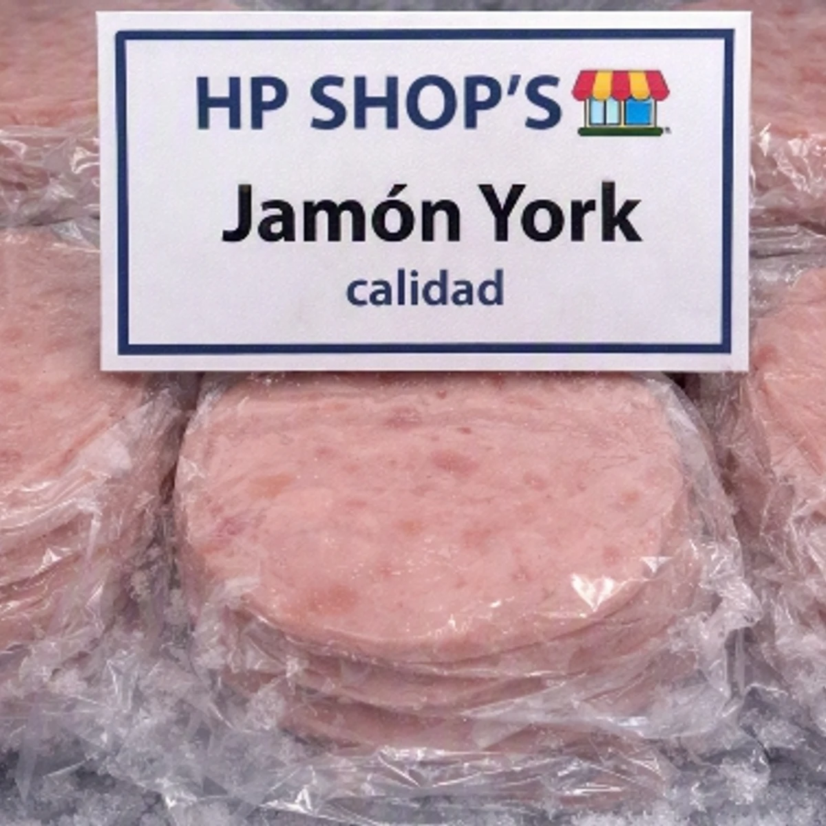 Jamón York, Lasqueado de 1 lib