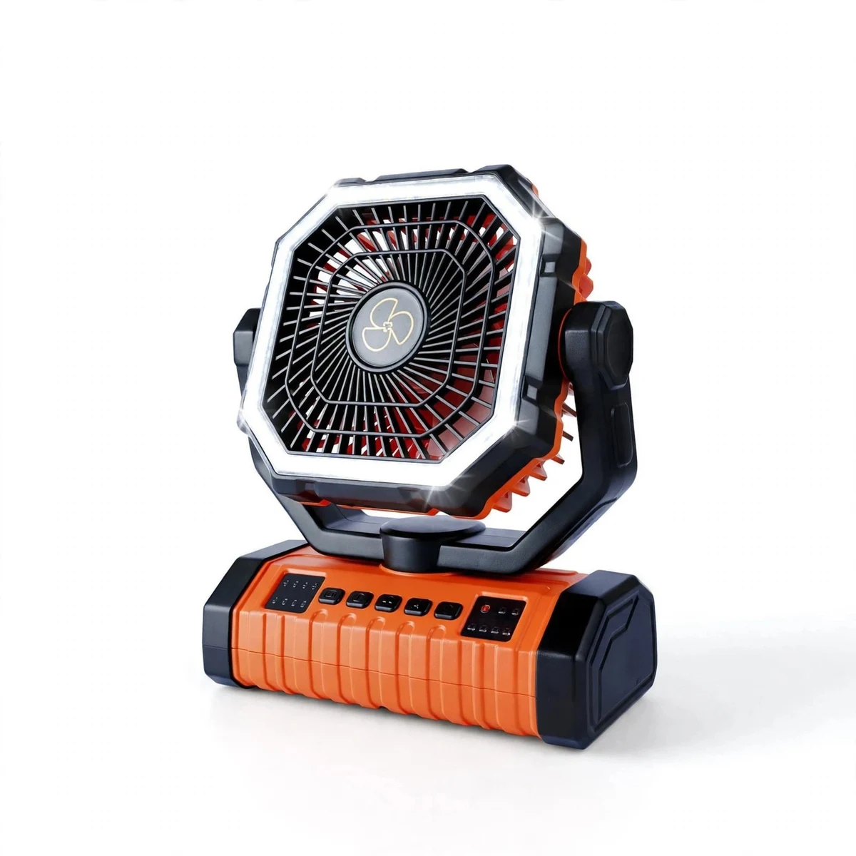 Ventilador Portátil Recargable con LED