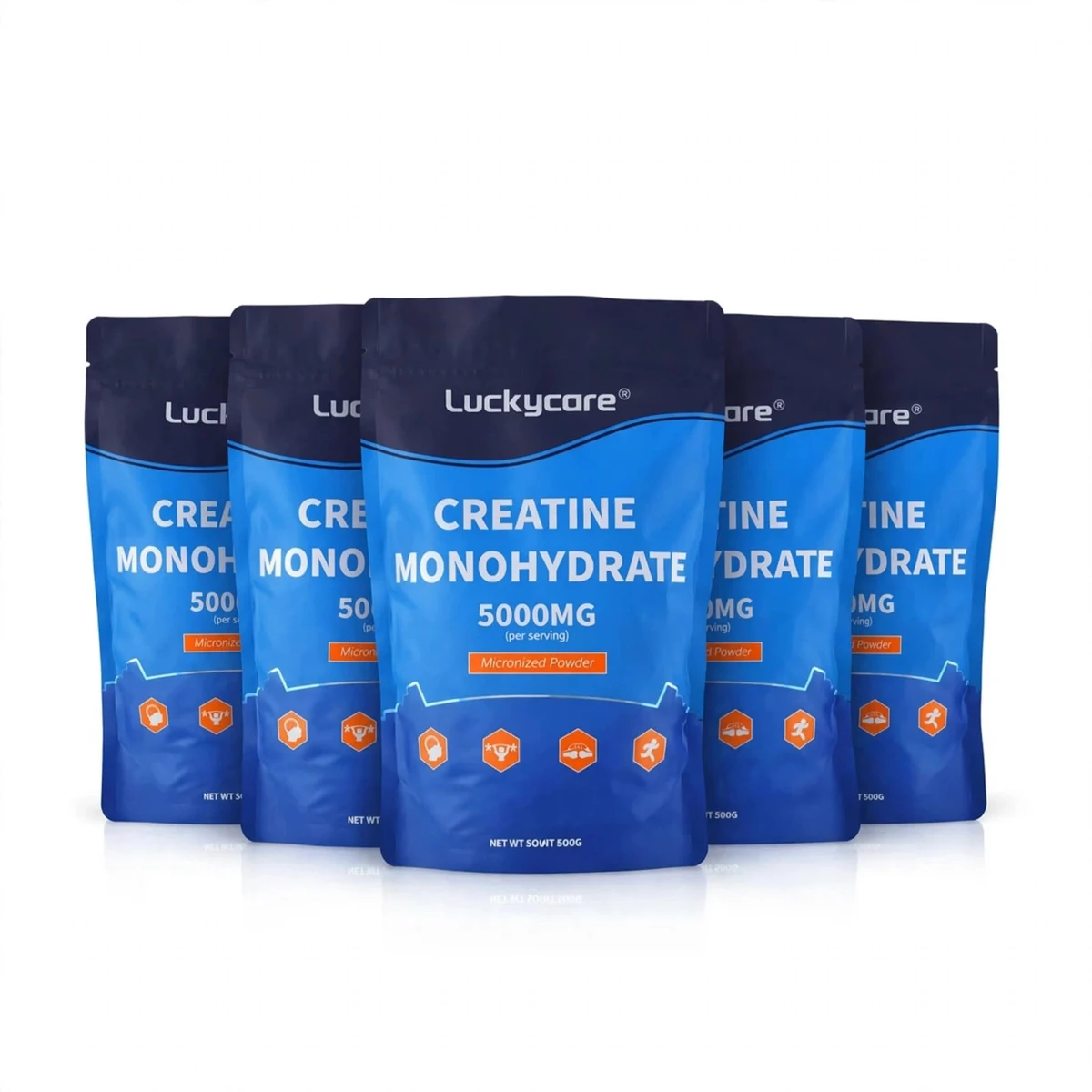 Creatina Monohidratada Luckycare 500Gr