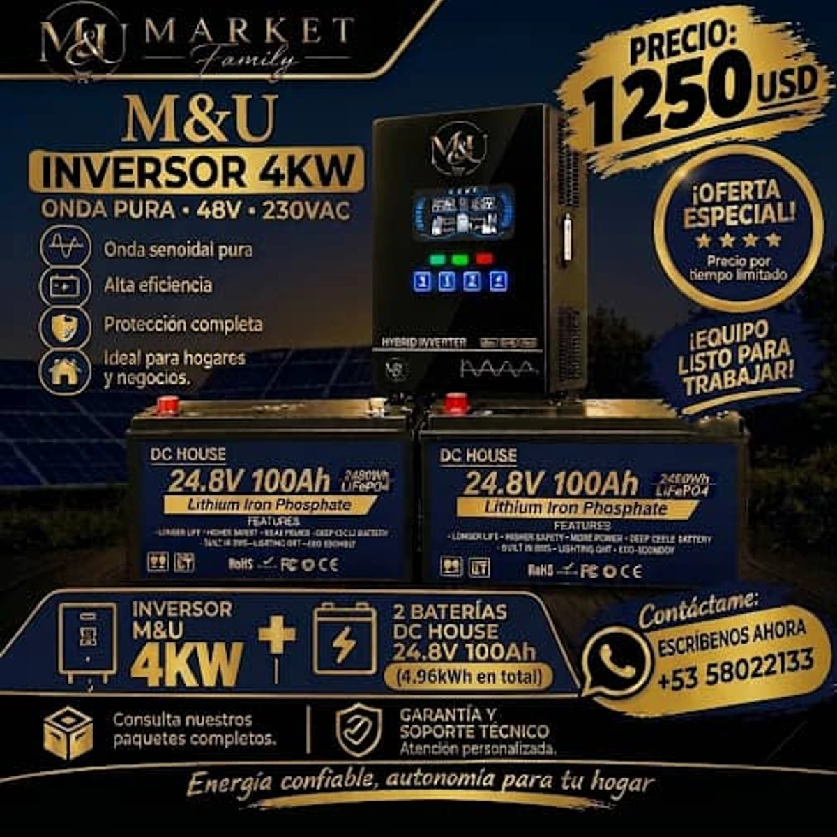 COMBO SUMRY 4KW